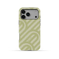 Olive Green Geometric