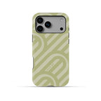 Olive Green Geometric