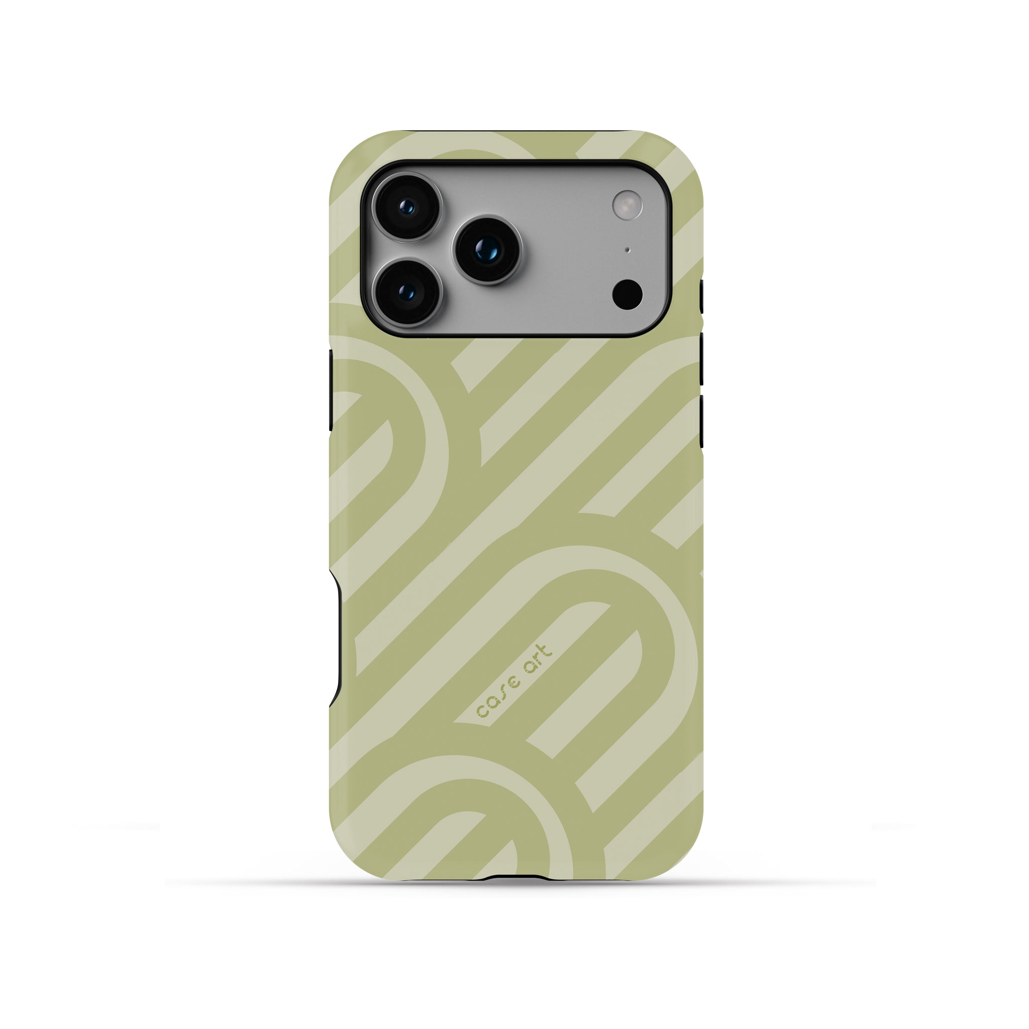 Olive Green Geometric
