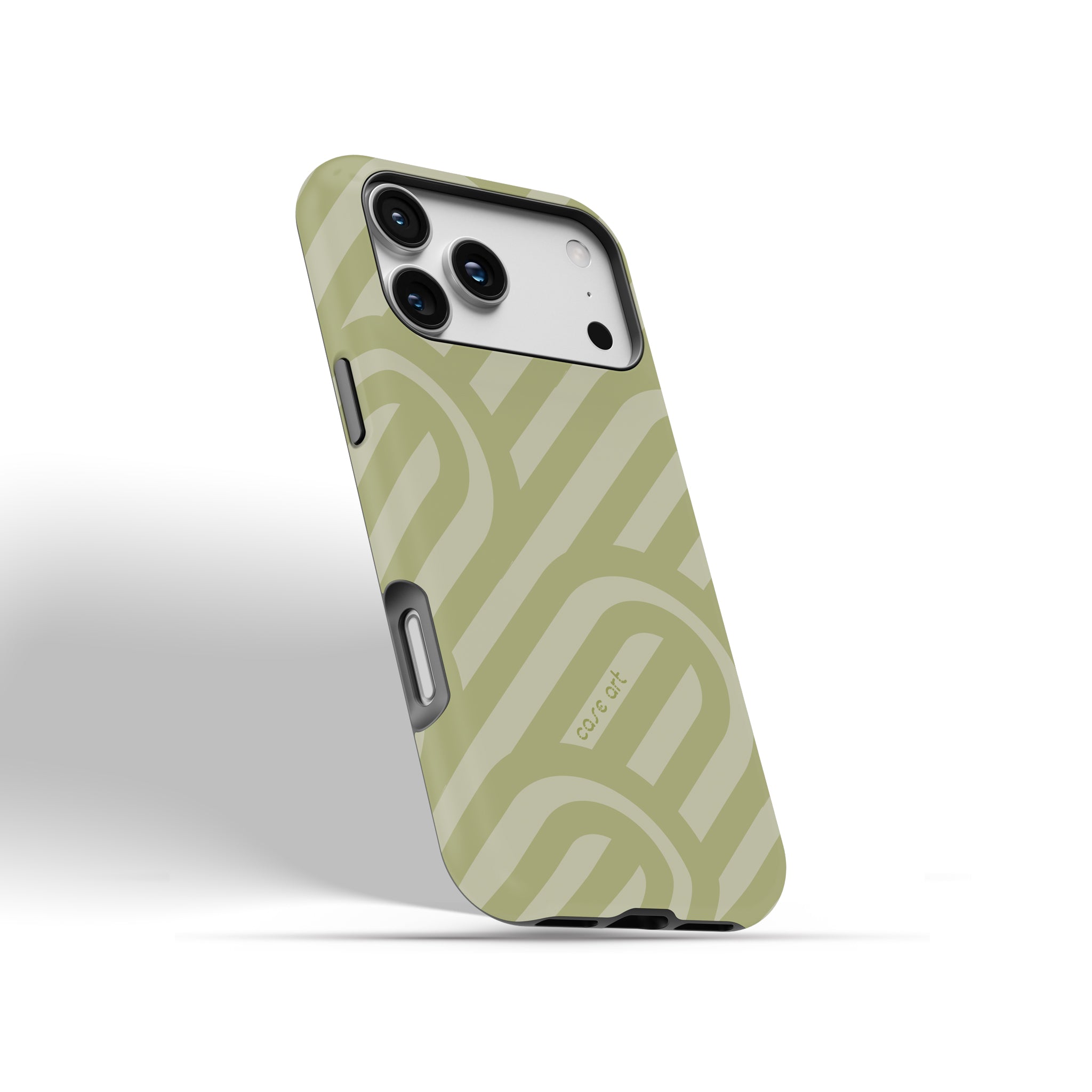 Olive Green Geometric